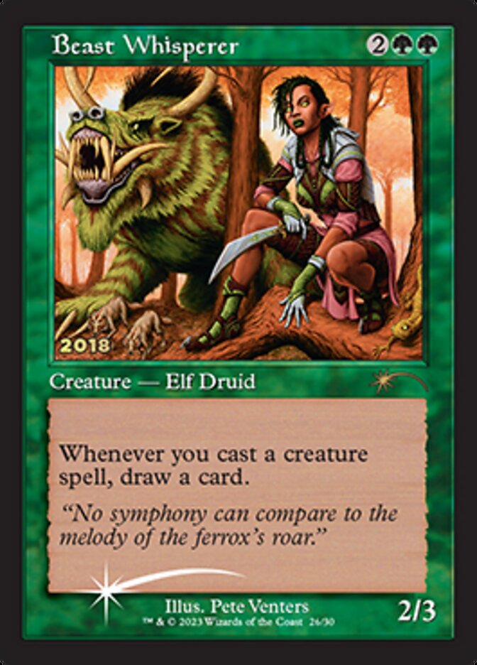 Beast Whisperer [30th Anniversary Promos] | Chromatic Games