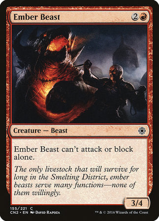 Ember Beast [Conspiracy: Take the Crown] | Chromatic Games