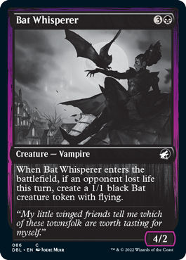 Bat Whisperer [Innistrad: Double Feature] | Chromatic Games