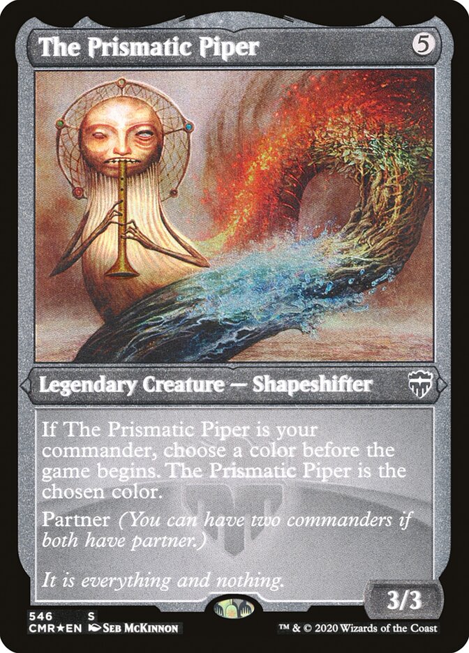 The Prismatic Piper (Etched) [Commander Legends] | Chromatic Games