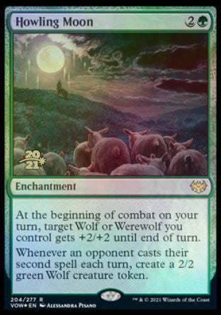 Howling Moon [Innistrad: Crimson Vow Prerelease Promos] | Chromatic Games