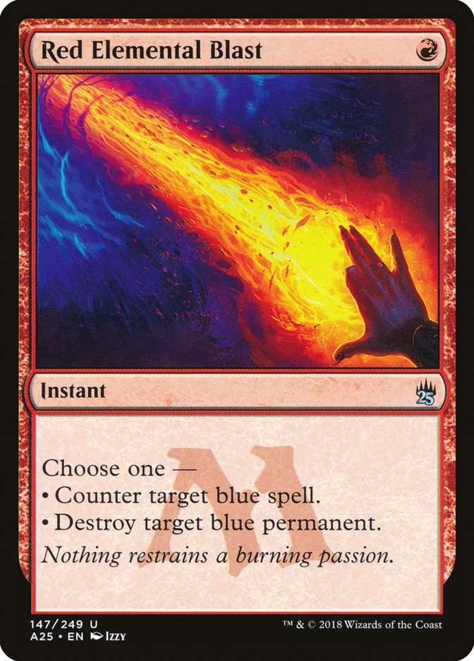 Red Elemental Blast [Masters 25] | Chromatic Games