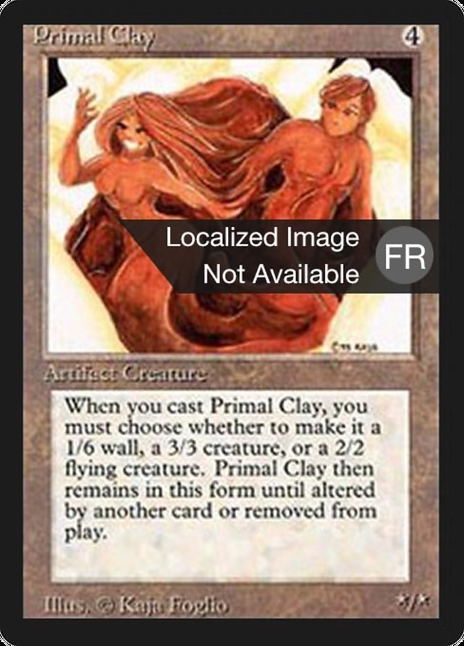 Primal Clay [Foreign Black Border] | Chromatic Games