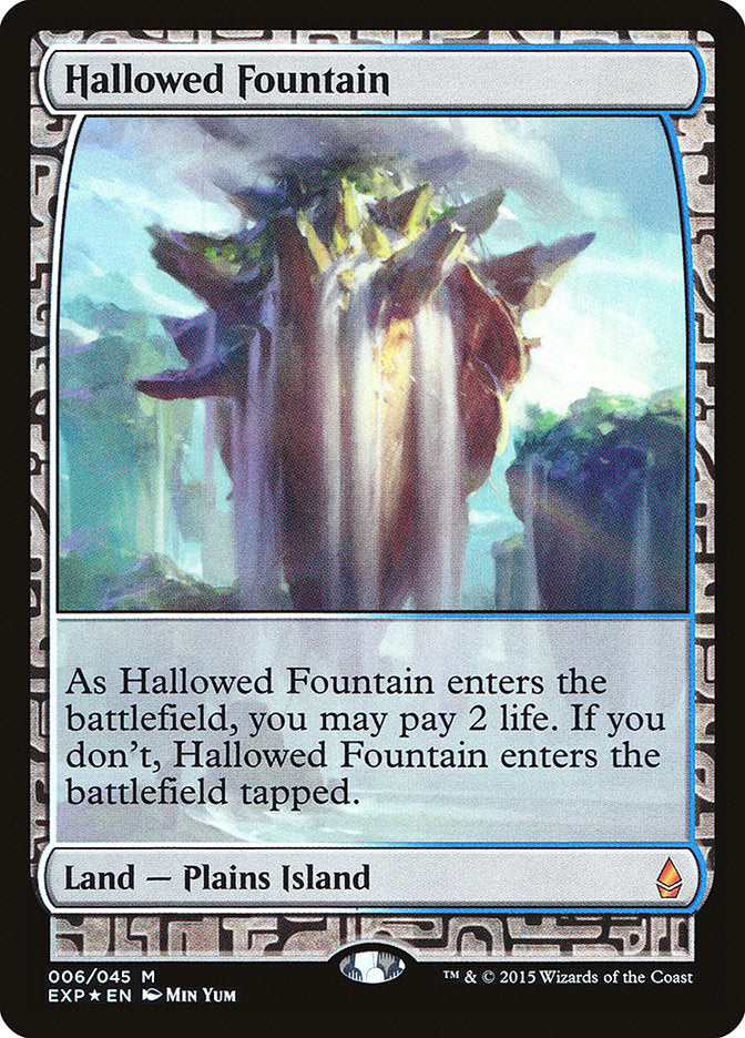 Hallowed Fountain [Zendikar Expeditions] | Chromatic Games