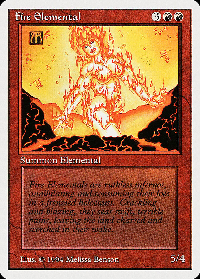 Fire Elemental [Summer Magic / Edgar] | Chromatic Games