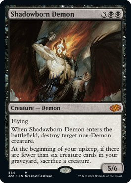 Shadowborn Demon [Jumpstart 2022] | Chromatic Games