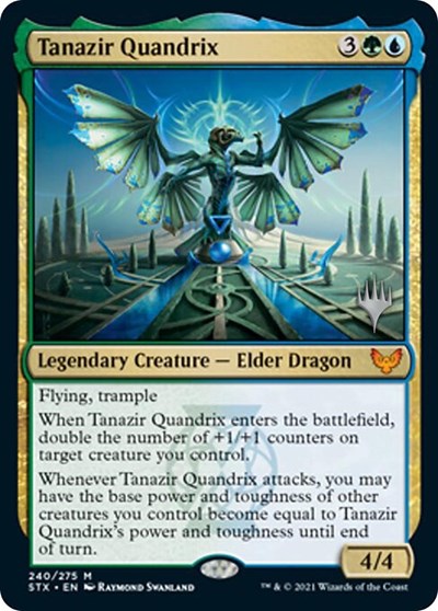 Tanazir Quandrix (Promo Pack) [Strixhaven: School of Mages Promos] | Chromatic Games