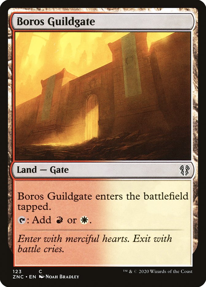 Boros Guildgate [Zendikar Rising Commander] | Chromatic Games