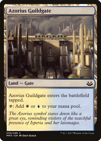 Azorius Guildgate [Modern Masters 2017] | Chromatic Games