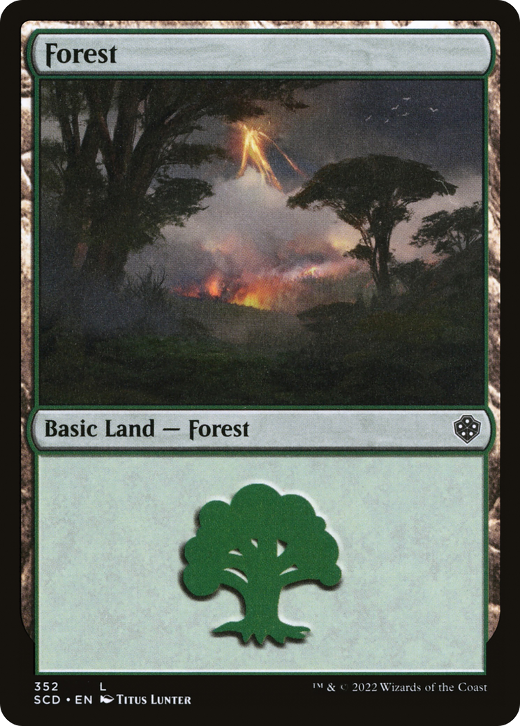 Forest (352) [Starter Commander Decks] | Chromatic Games