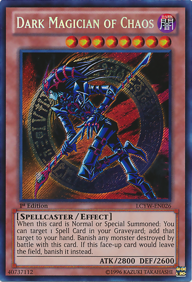 Dark Magician of Chaos [LCYW-EN026] Secret Rare | Chromatic Games