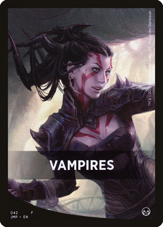 Vampires Theme Card [Jumpstart Front Cards] | Chromatic Games