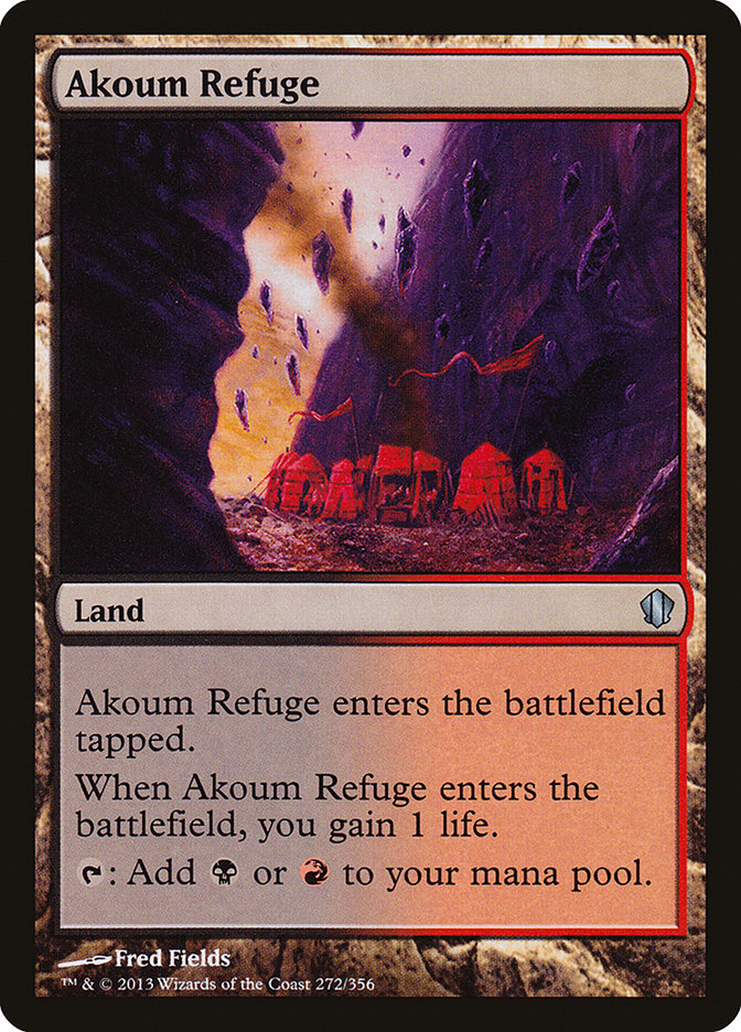 Akoum Refuge [Commander 2013] | Chromatic Games