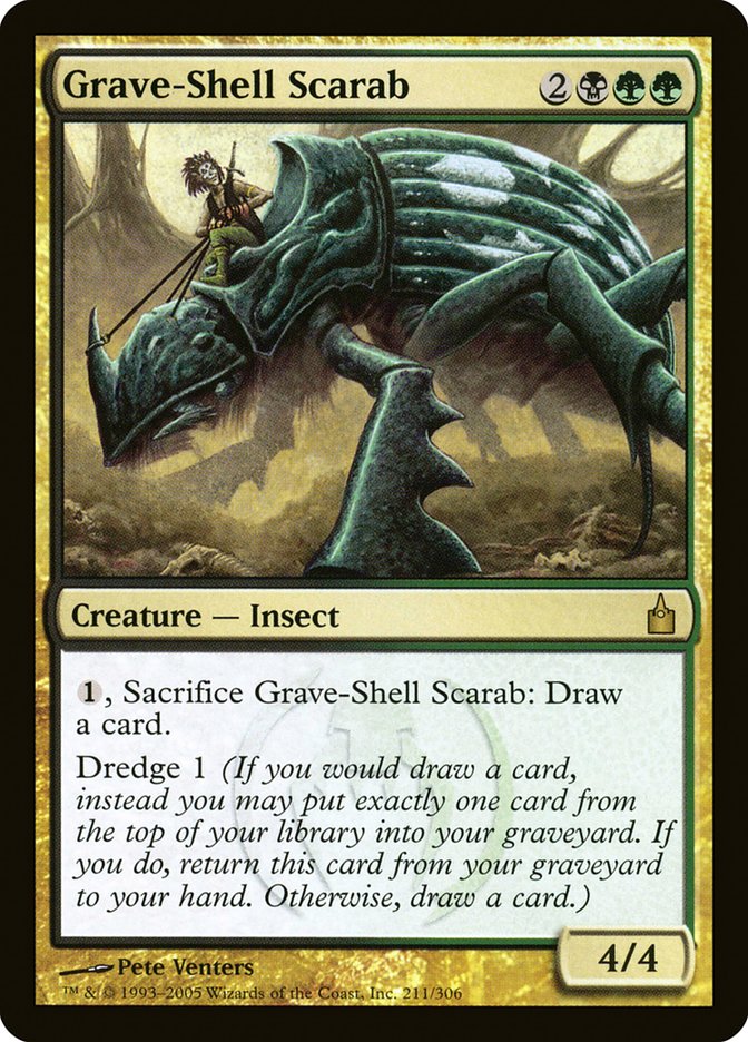 Grave-Shell Scarab [Ravnica: City of Guilds] | Chromatic Games