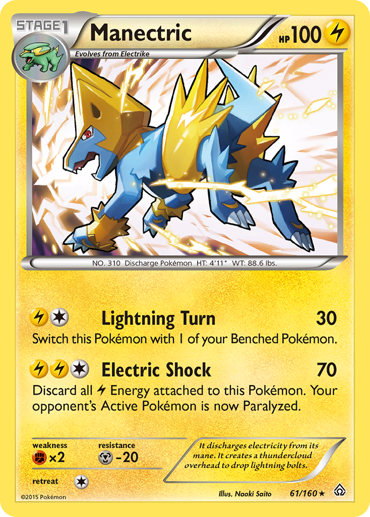 Manectric [Primal Clash] | Chromatic Games