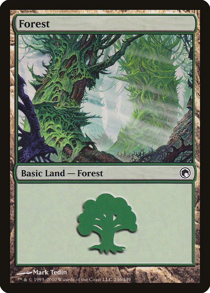 Forest (246) [Scars of Mirrodin] | Chromatic Games