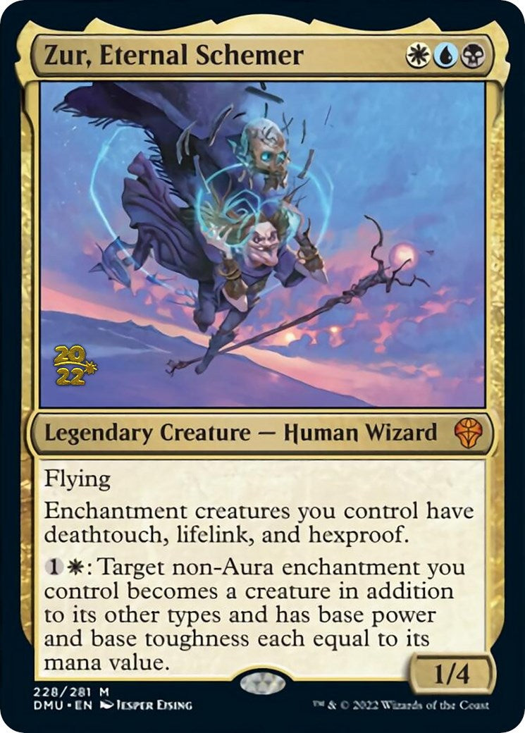 Zur, Eternal Schemer [Dominaria United Prerelease Promos] | Chromatic Games