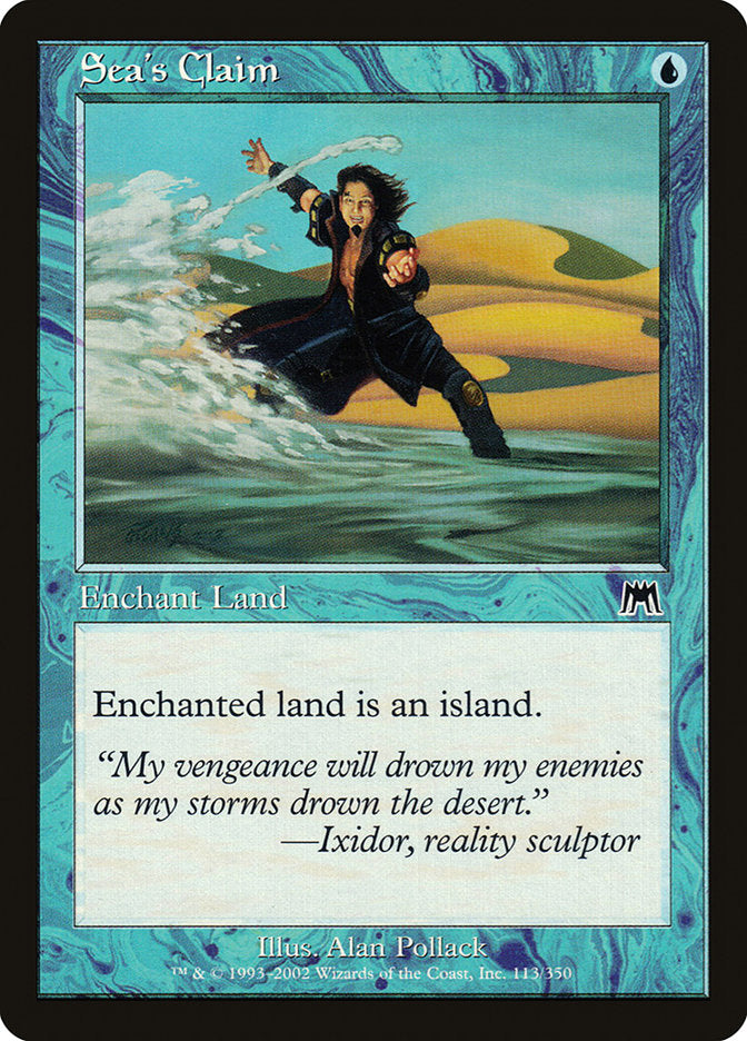Sea's Claim [Onslaught] | Chromatic Games