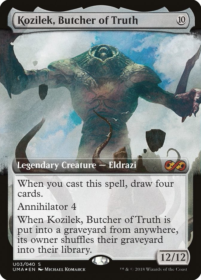 Kozilek, Butcher of Truth (Topper) [Ultimate Masters Box Topper] | Chromatic Games