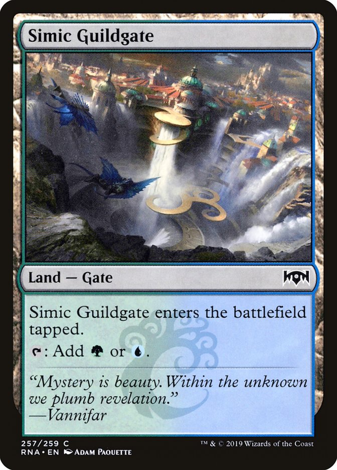 Simic Guildgate (257/259) [Ravnica Allegiance] | Chromatic Games