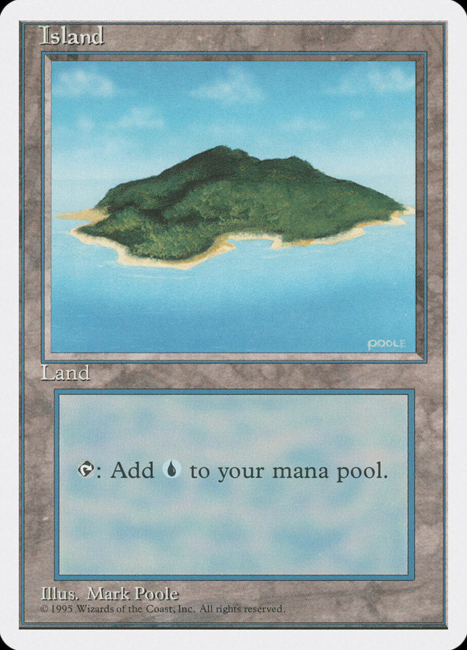 Island (Blue Sky) [Fourth Edition] | Chromatic Games