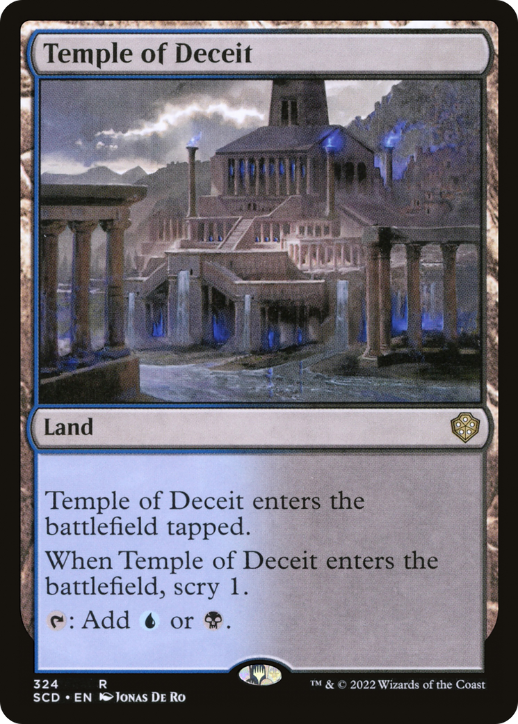 Temple of Deceit [Starter Commander Decks] | Chromatic Games