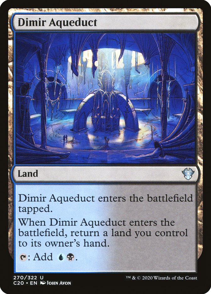 Dimir Aqueduct [Commander 2020] | Chromatic Games