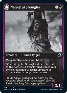 Vengeful Strangler // Strangling Grasp [Innistrad: Double Feature] | Chromatic Games