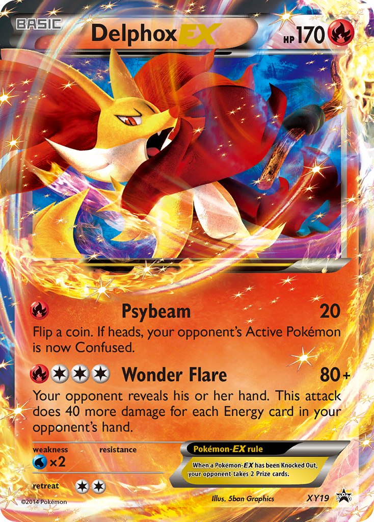 Delphox EX [XY Black Star Promos] | Chromatic Games