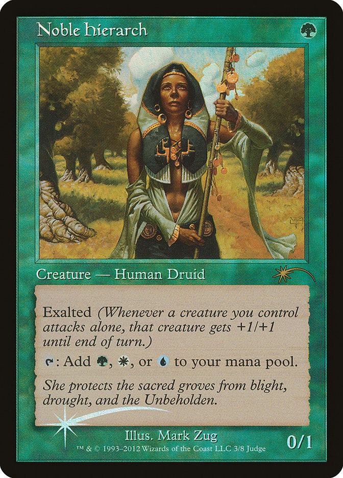 Noble Hierarch [Judge Gift Cards 2012] | Chromatic Games