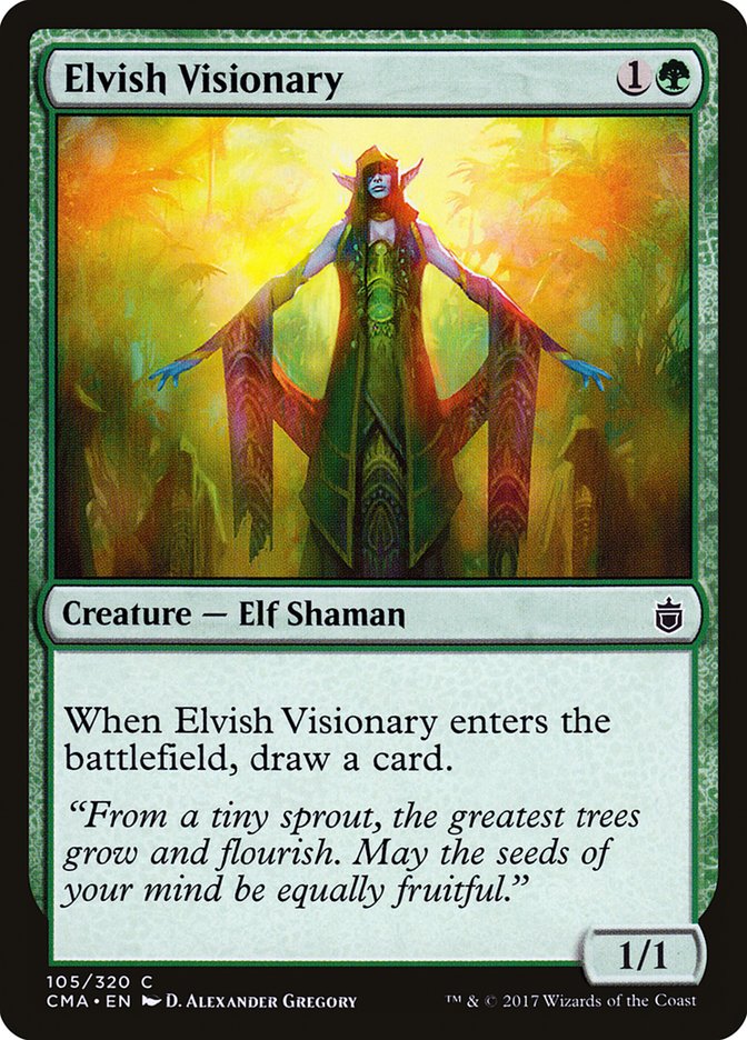 Elvish Visionary [Commander Anthology] | Chromatic Games