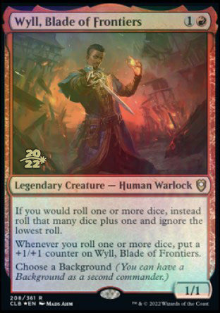 Wyll, Blade of Frontiers [Commander Legends: Battle for Baldur's Gate Prerelease Promos] | Chromatic Games