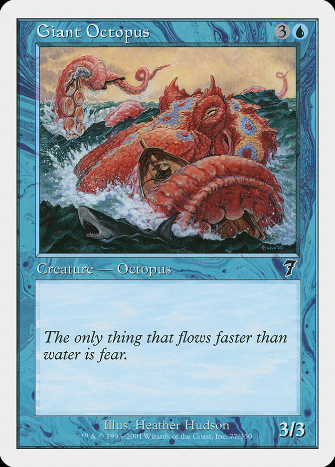 Giant Octopus [Seventh Edition] | Chromatic Games