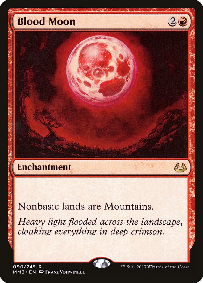 Blood Moon [Modern Masters 2017] | Chromatic Games