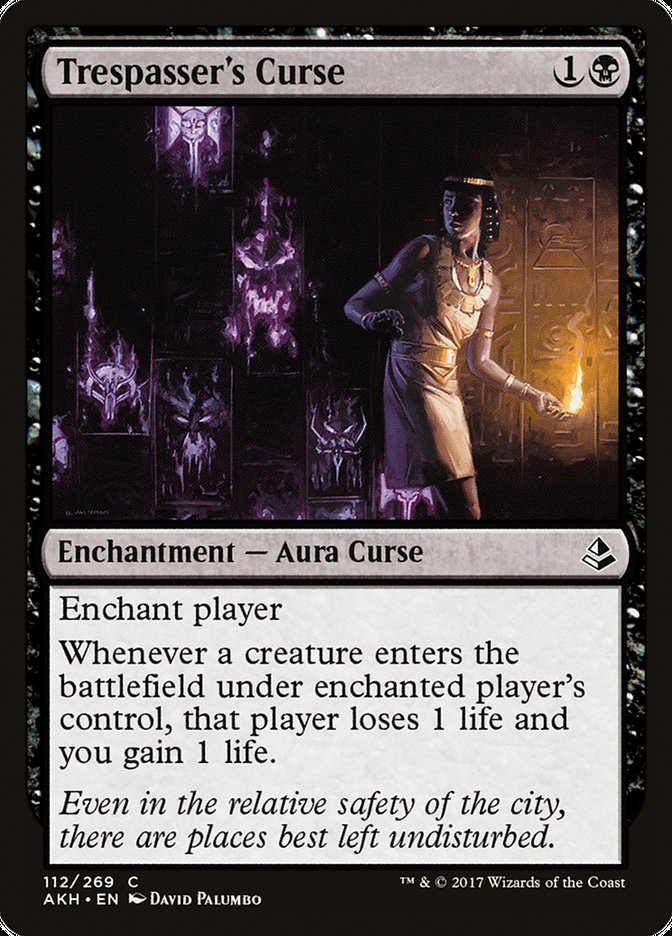 Trespasser's Curse [Amonkhet] | Chromatic Games