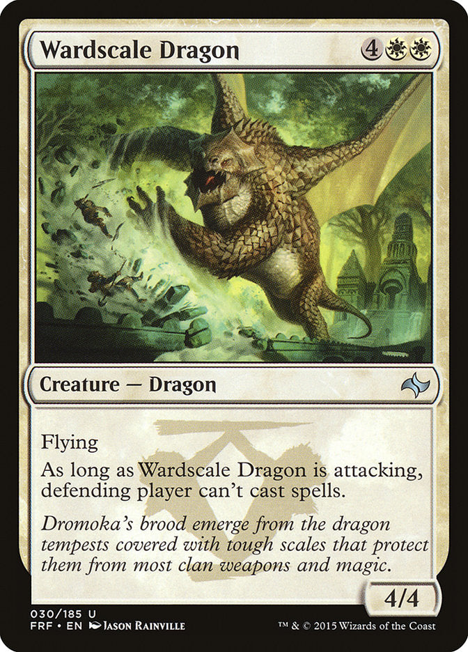 Wardscale Dragon [Fate Reforged] | Chromatic Games