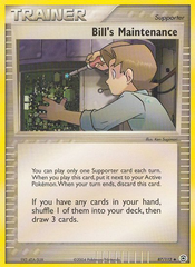 Bill's Maintenance (87/112) [EX: FireRed & LeafGreen] | Chromatic Games