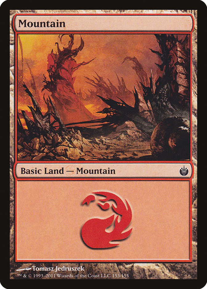 Mountain (153) [Mirrodin Besieged] | Chromatic Games