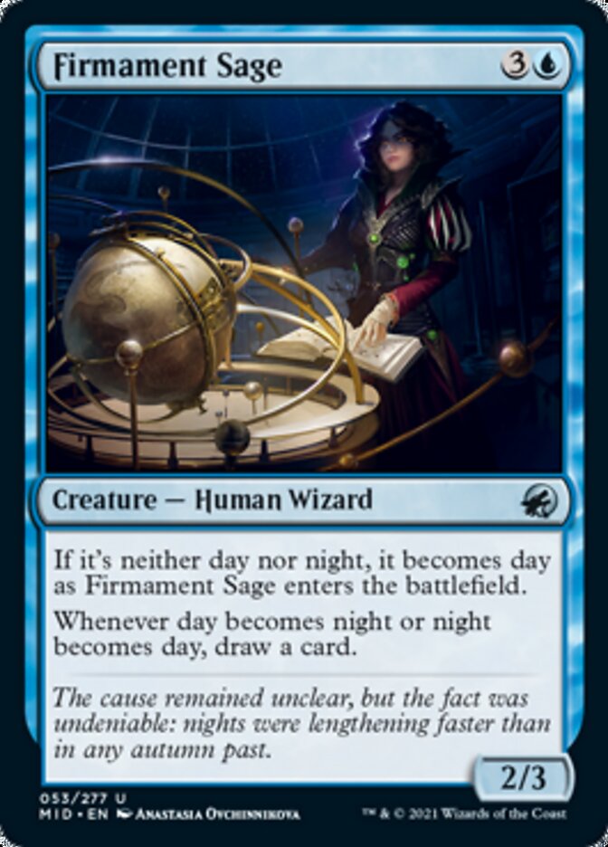 Firmament Sage [Innistrad: Midnight Hunt] | Chromatic Games