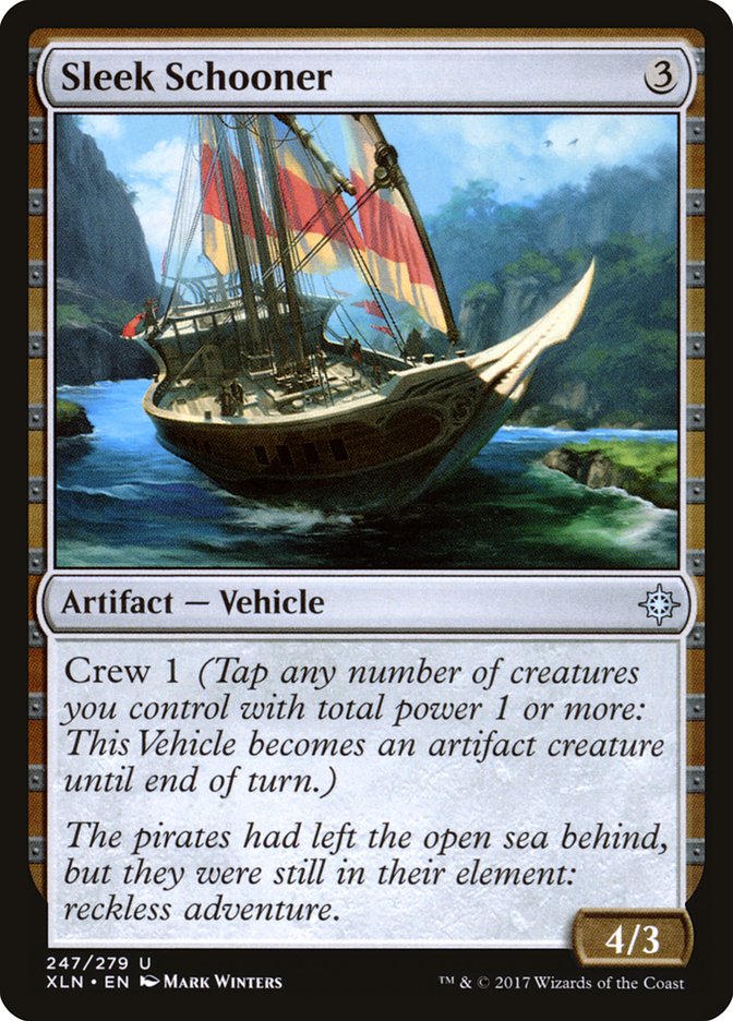 Sleek Schooner [Ixalan] | Chromatic Games