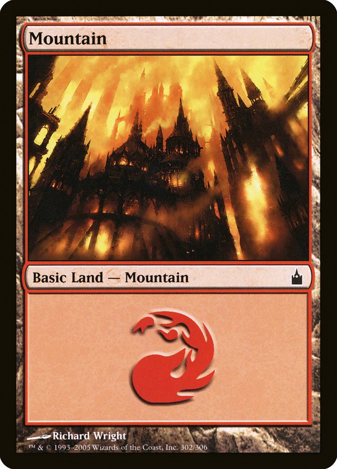 Mountain (302) [Ravnica: City of Guilds] | Chromatic Games