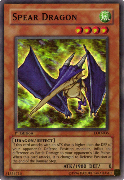 Spear Dragon [LOD-035] Super Rare | Chromatic Games