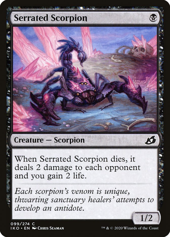 Serrated Scorpion [Ikoria: Lair of Behemoths] | Chromatic Games