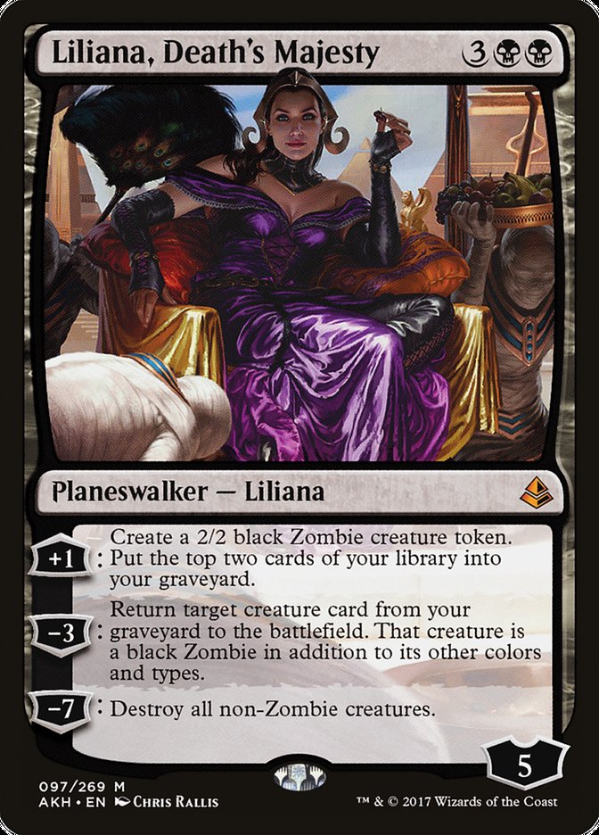 Liliana, Death's Majesty [Amonkhet] | Chromatic Games