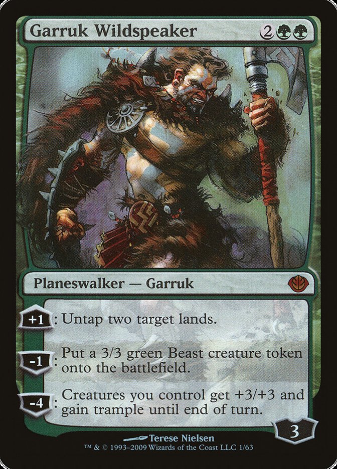 Garruk Wildspeaker [Duel Decks: Garruk vs. Liliana] | Chromatic Games