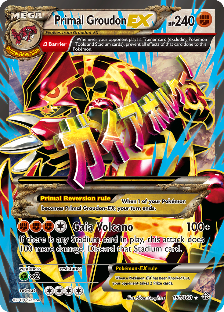 Primal Groudon EX [Primal Clash] | Chromatic Games