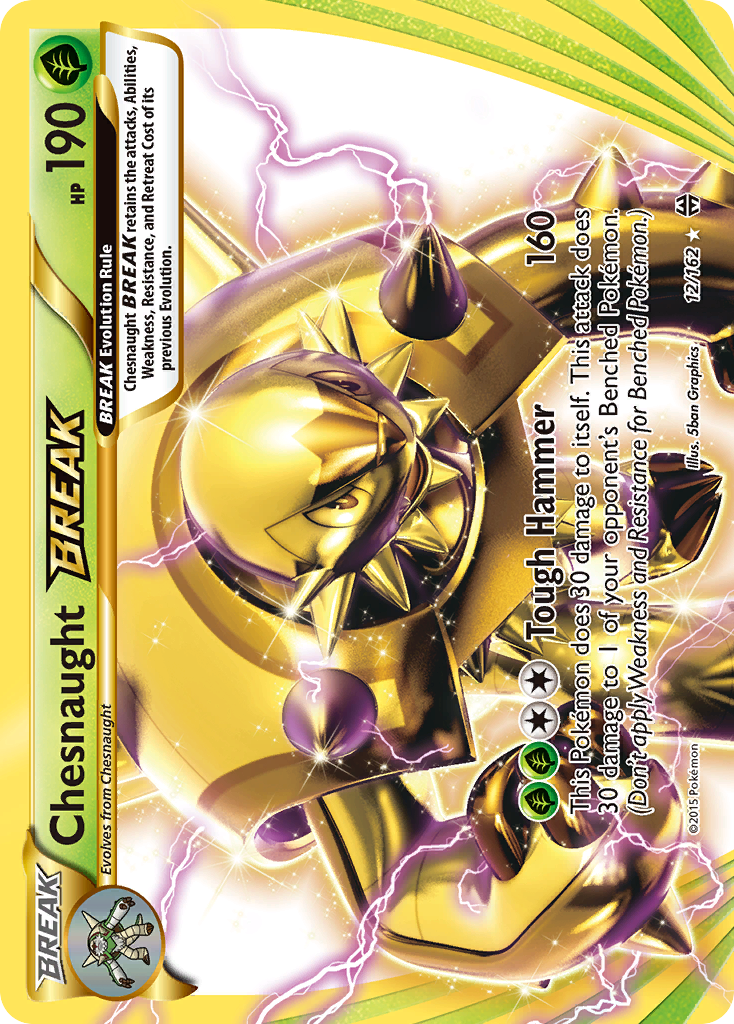 Chesnaught BREAK (12/162) [XY: BREAKthrough] | Chromatic Games