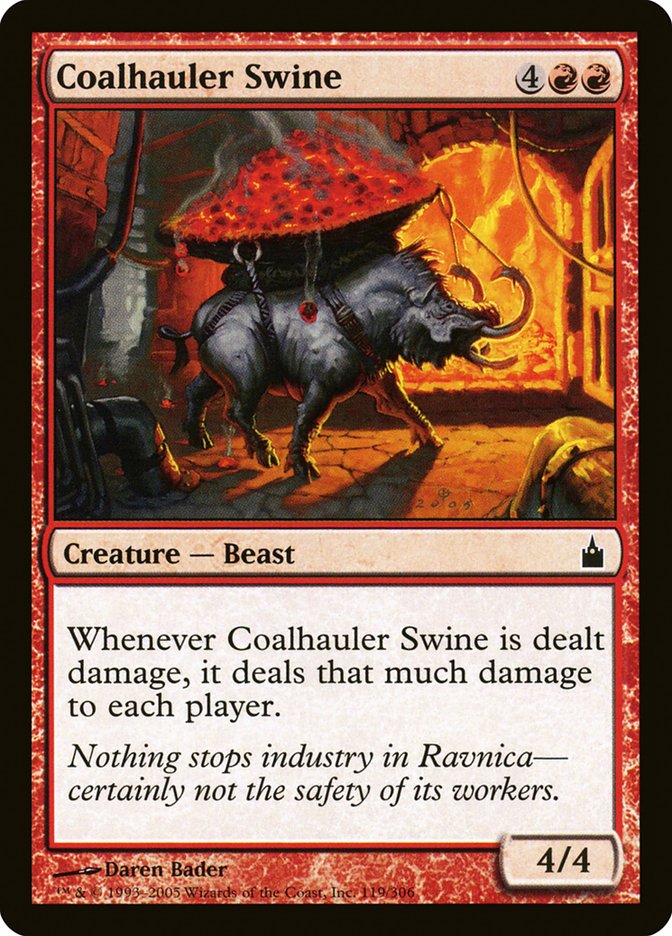 Coalhauler Swine [Ravnica: City of Guilds] | Chromatic Games