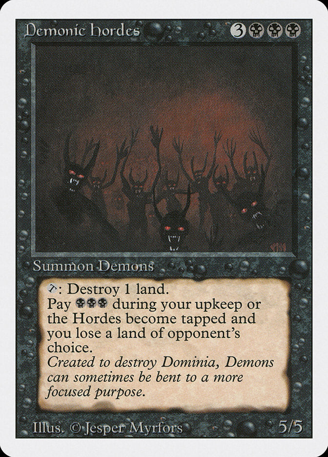 Demonic Hordes [Revised Edition] | Chromatic Games