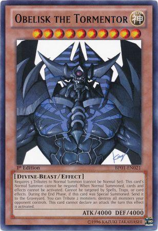 Obelisk the Tormentor [BP01-EN021] Rare | Chromatic Games